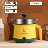 110V Electric Caldron Student Electric Food Warmer Small Household Appliances